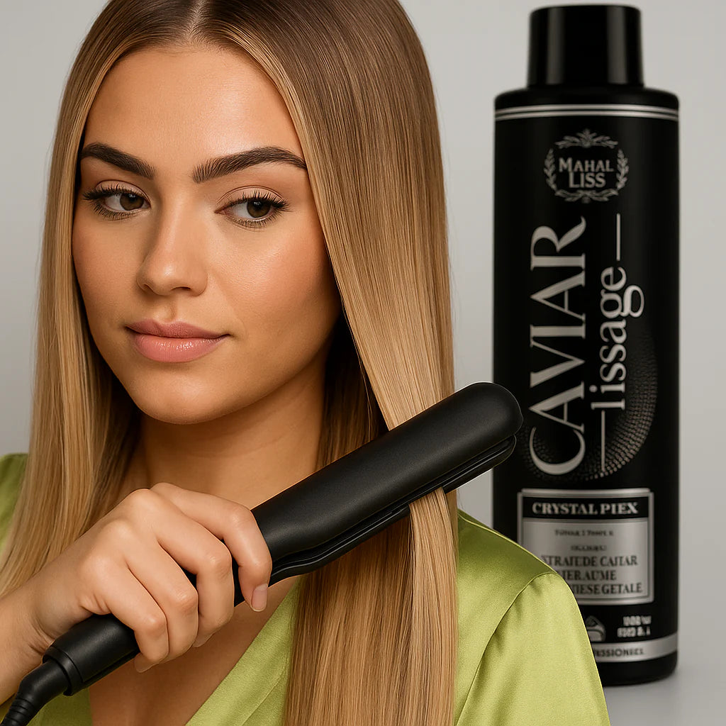 Lissage Indien – Extrait de Caviar & Huile de Nigelle – 1000 ml – Mahal Liss®