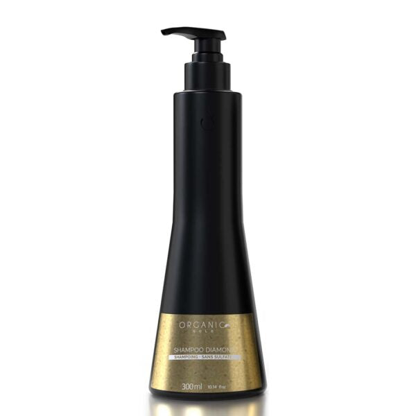 Shampooing – Diamond – Brillance – 300 ml – Organic Gold