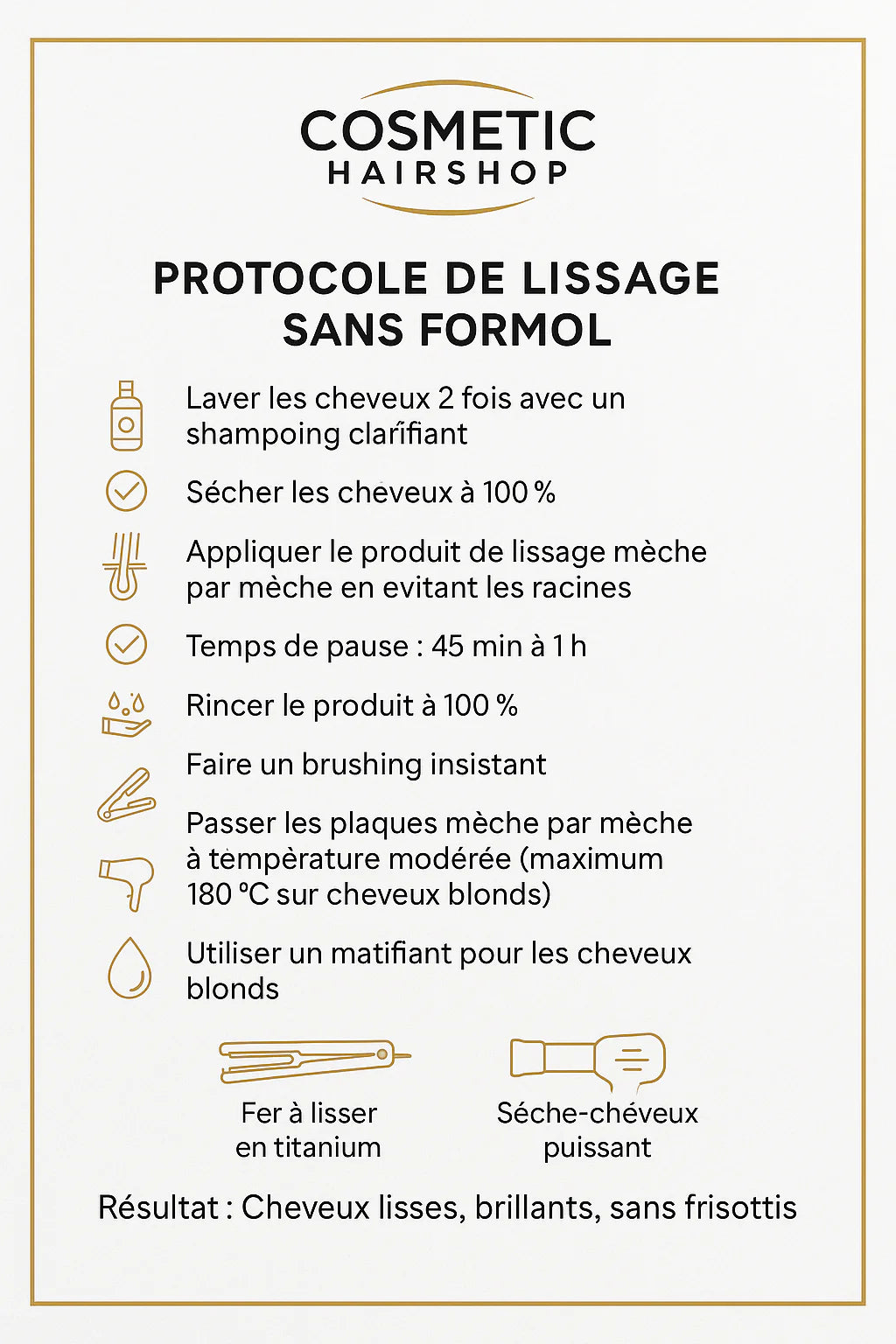 Lissage au Caviar – Extrait de Caviar & Huile de Nigelle – 500 ml – Mahal Liss®