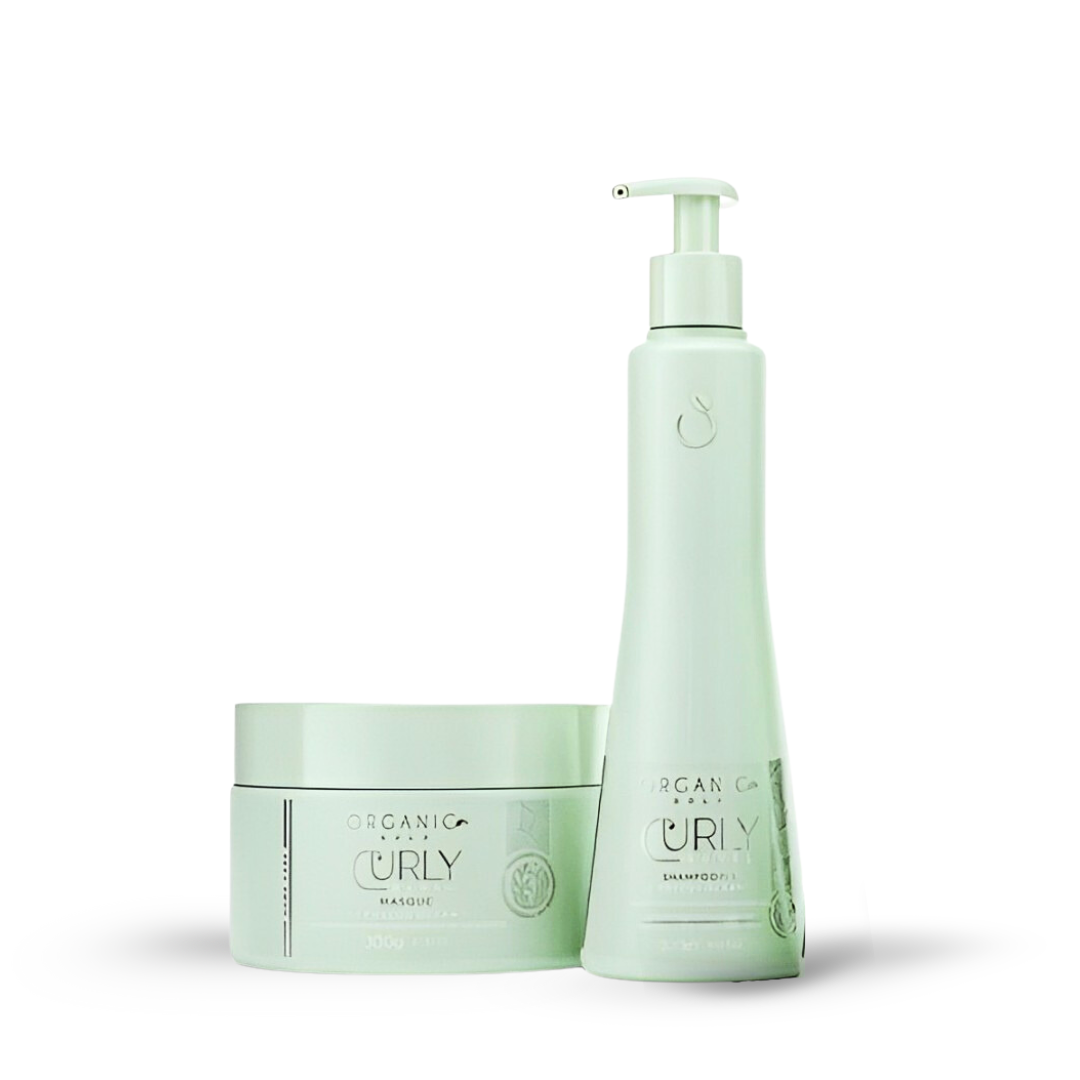 Kit de Soin – Curly Reveal – Définition et Nutrition des Boucles – Organic Gold