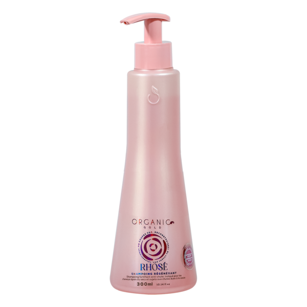 Shampooing – Rhose – Régénérant – 300 ml – Organic Gold