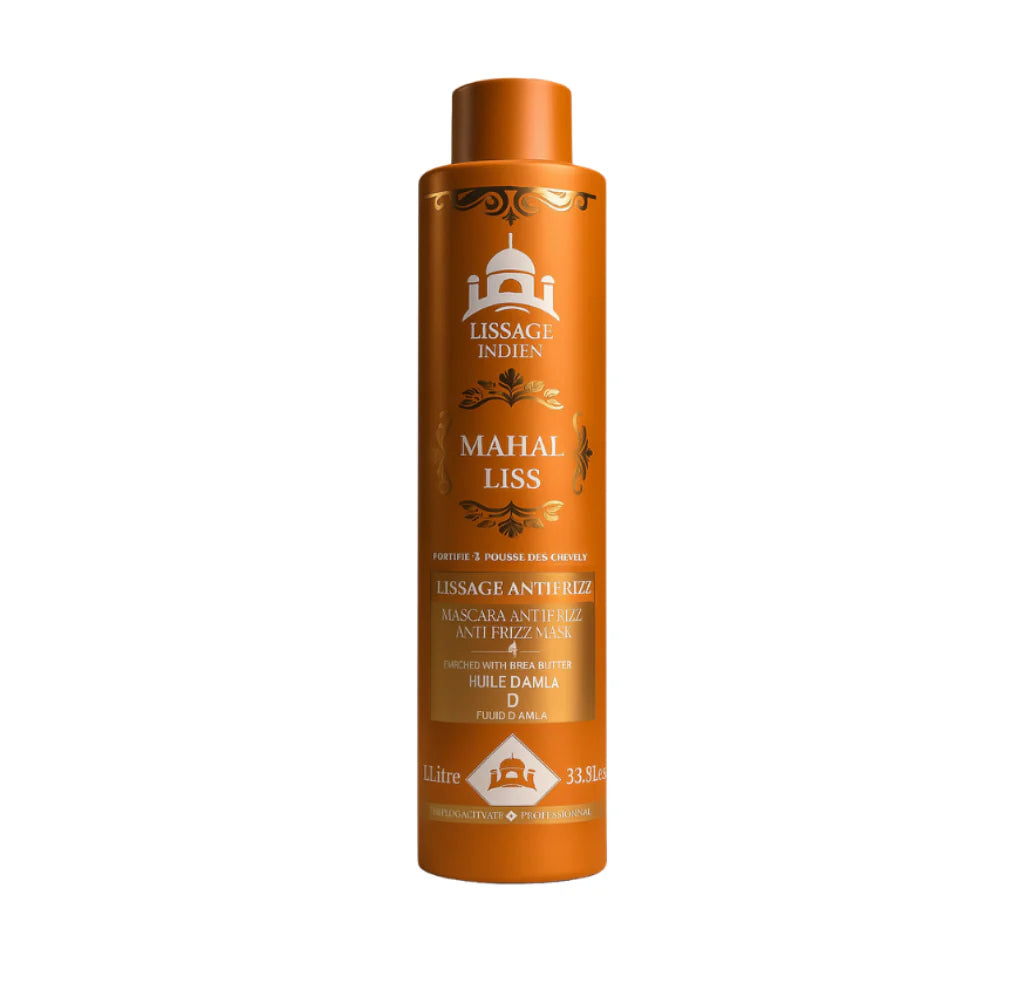Lissage Nano Indien – Huile d’Amla & Huile de Ricin – 1 L – Mahal Liss®
