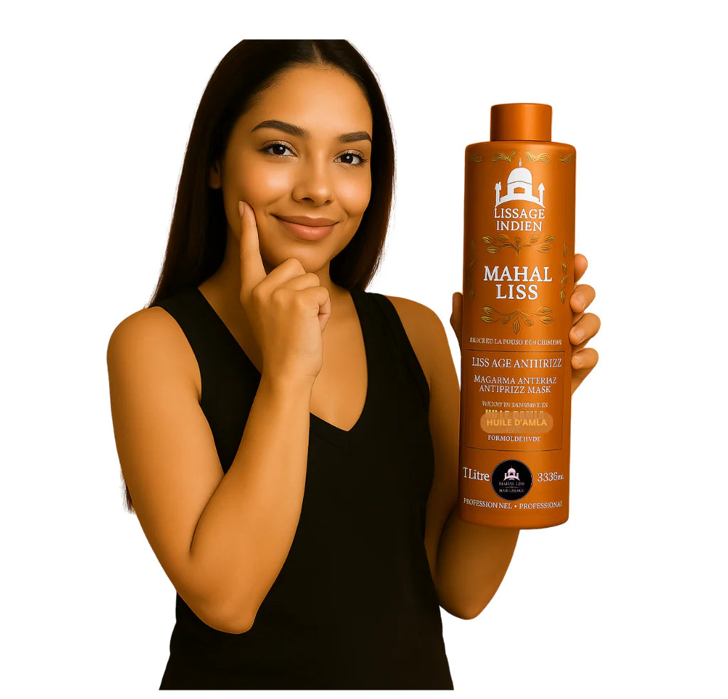 Lissage Nano Indien – Huile d’Amla & Huile de Ricin – 1 L – Mahal Liss®