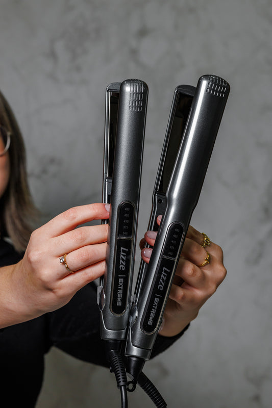 Lizze Extreme – Fer à lisser professionnel – Céramique & Titane – Température réglable