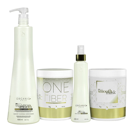 Kit de Soin – One Fiber – Réparation & Lissage – Organic Gold