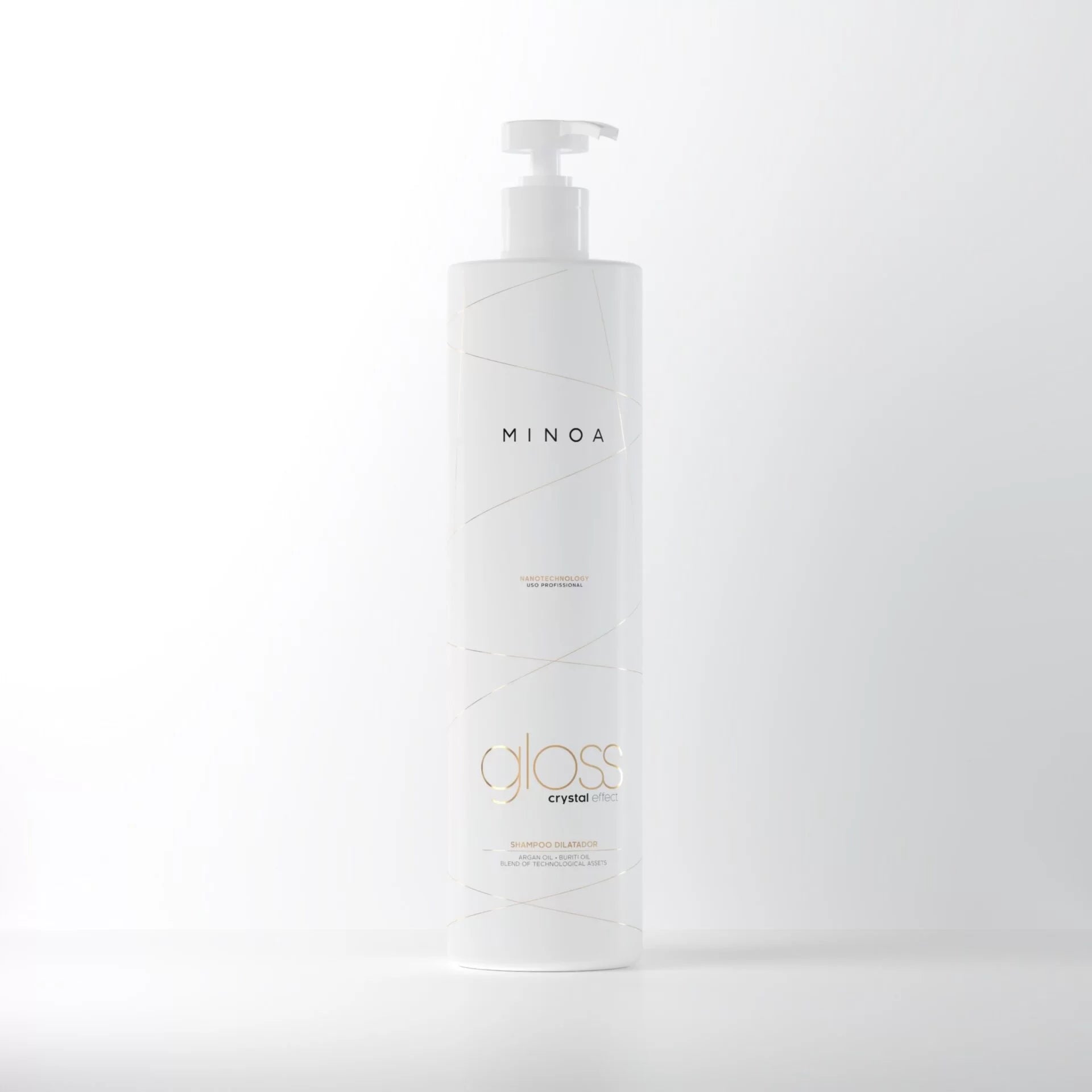 Shampooing Clarifiant – Gloss Crystal Effect – 1000 ml – Minoa Professional