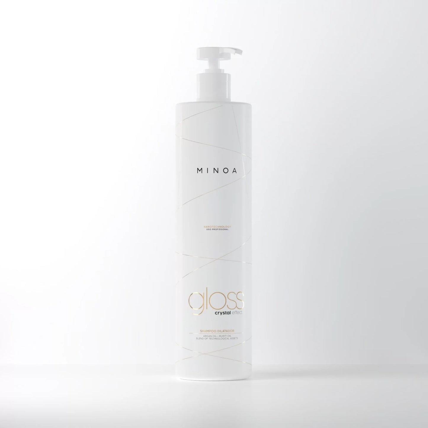 Shampooing Clarifiant – Gloss Crystal Effect – 1 000 ml – Minoa Professional