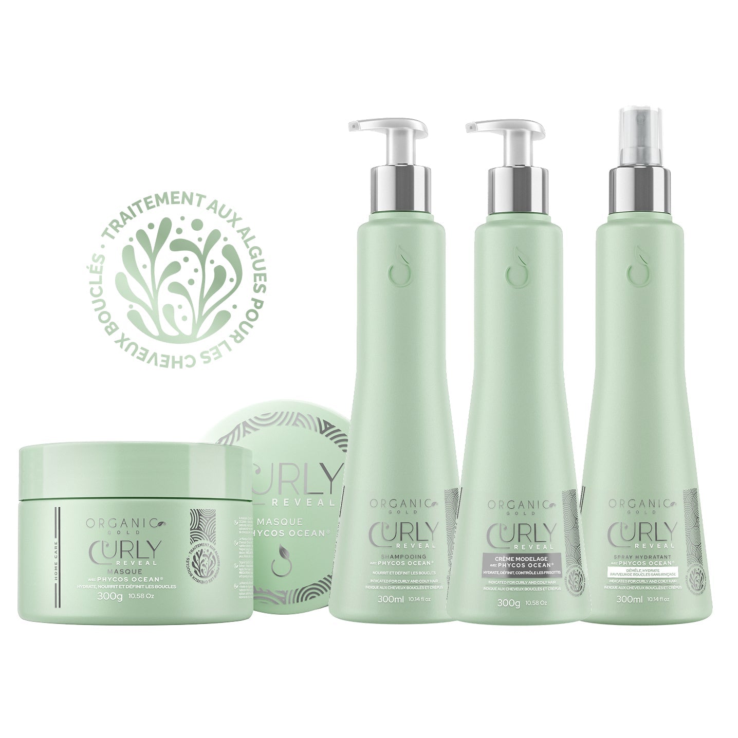 Kit Boucles – Curly Reveal – Définition – Format Standard – Organic Gold