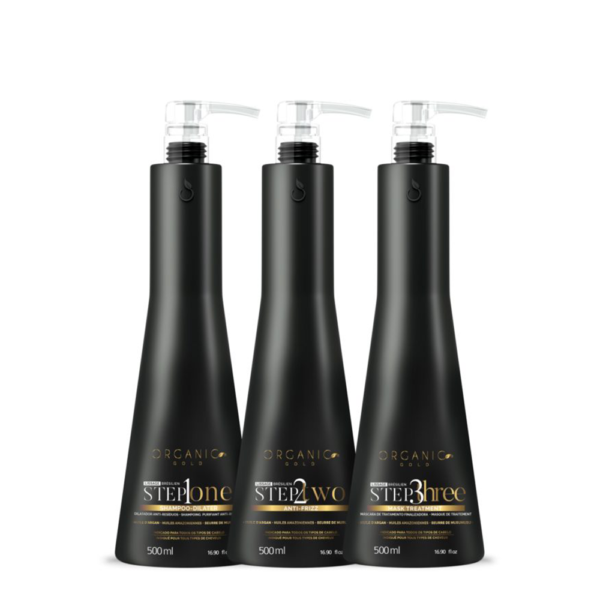 Kit Duo Lissage Premium – Organic Gold & Mahal Liss – 2,5 L