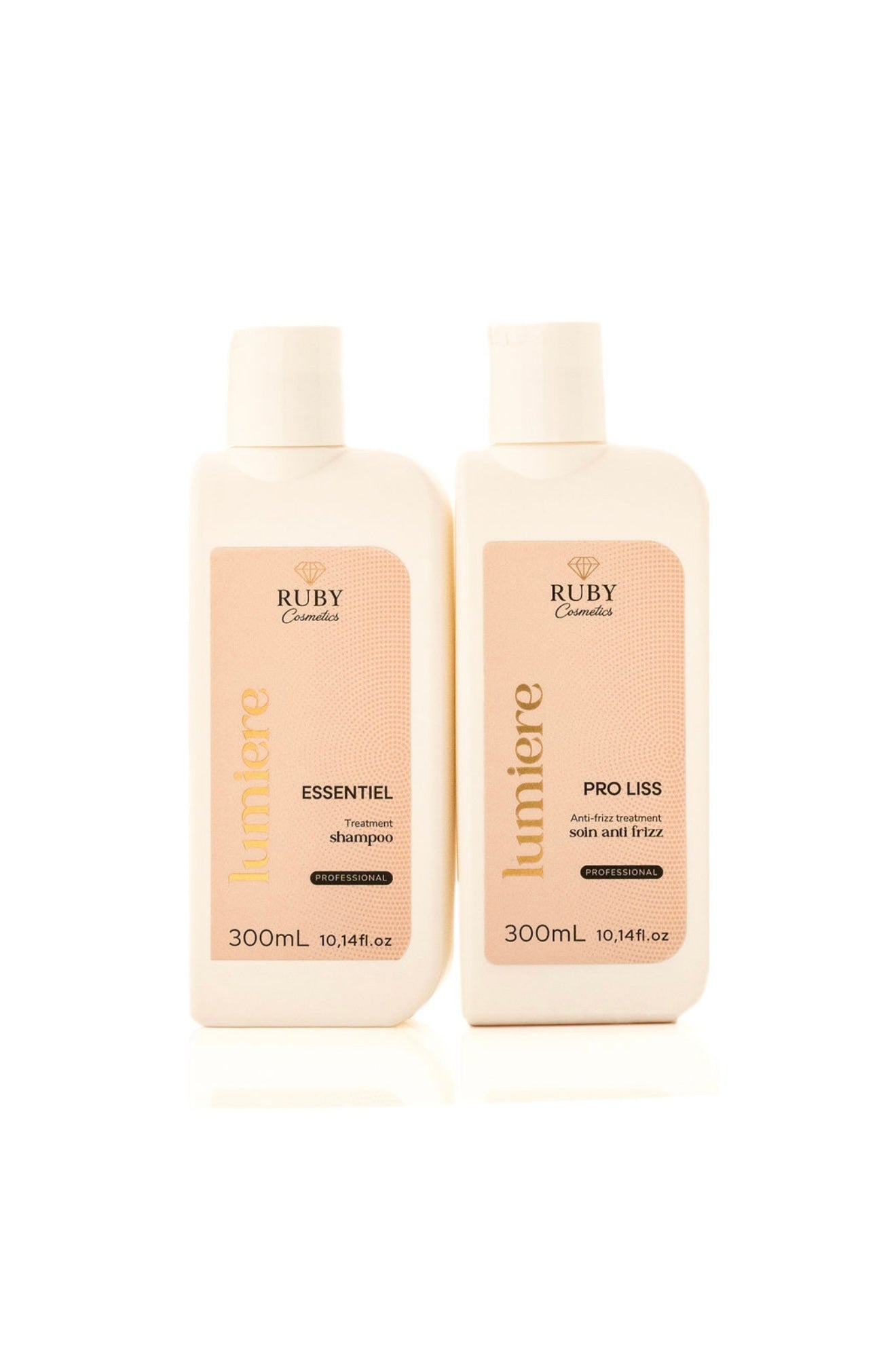Kit Lumiere - Shampooing + Lissage - 300ml - Ruby Cosmetics