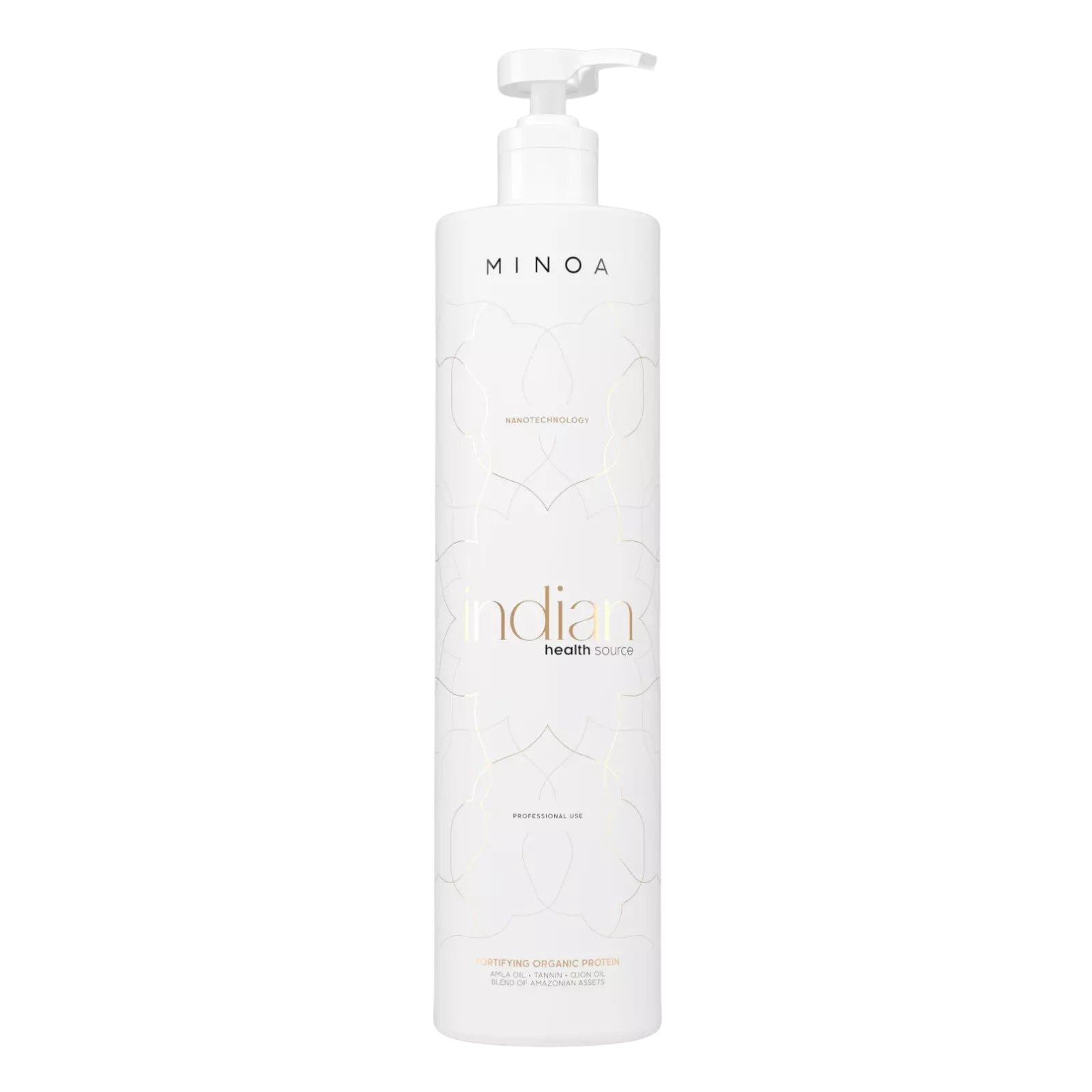 Lissage Indien – Tanin, Kératine & Huile d’Amla – 1 L – Minoa Professional